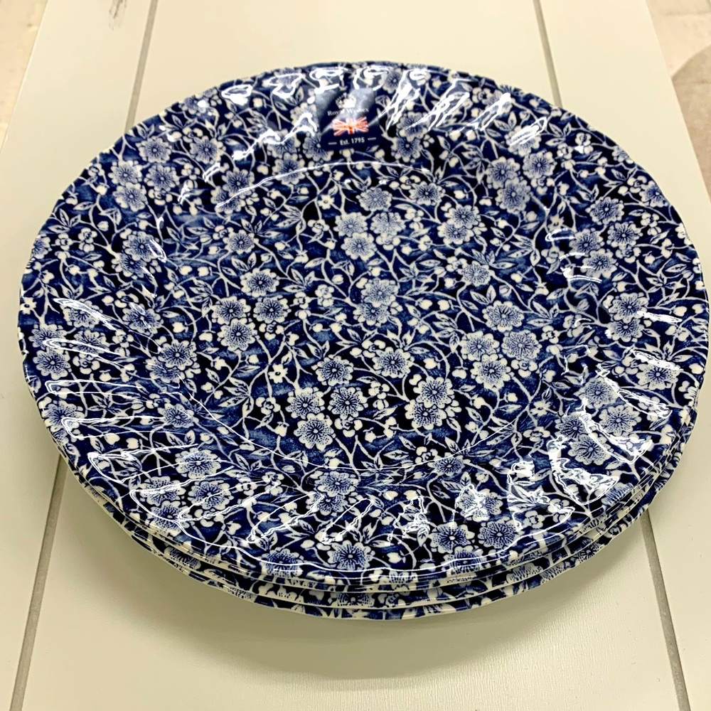 COPY - Royal Wessex Blue Chintz 10” 2-Set dinner Plates